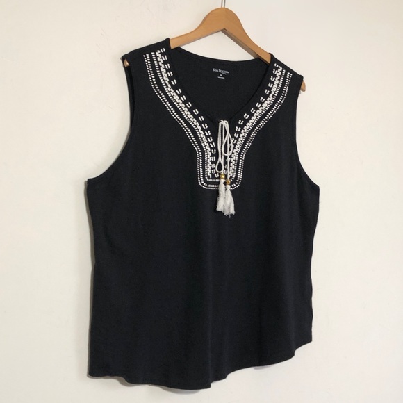 Kim Rogers Tie Neck Blouse - Picture 2 of 7